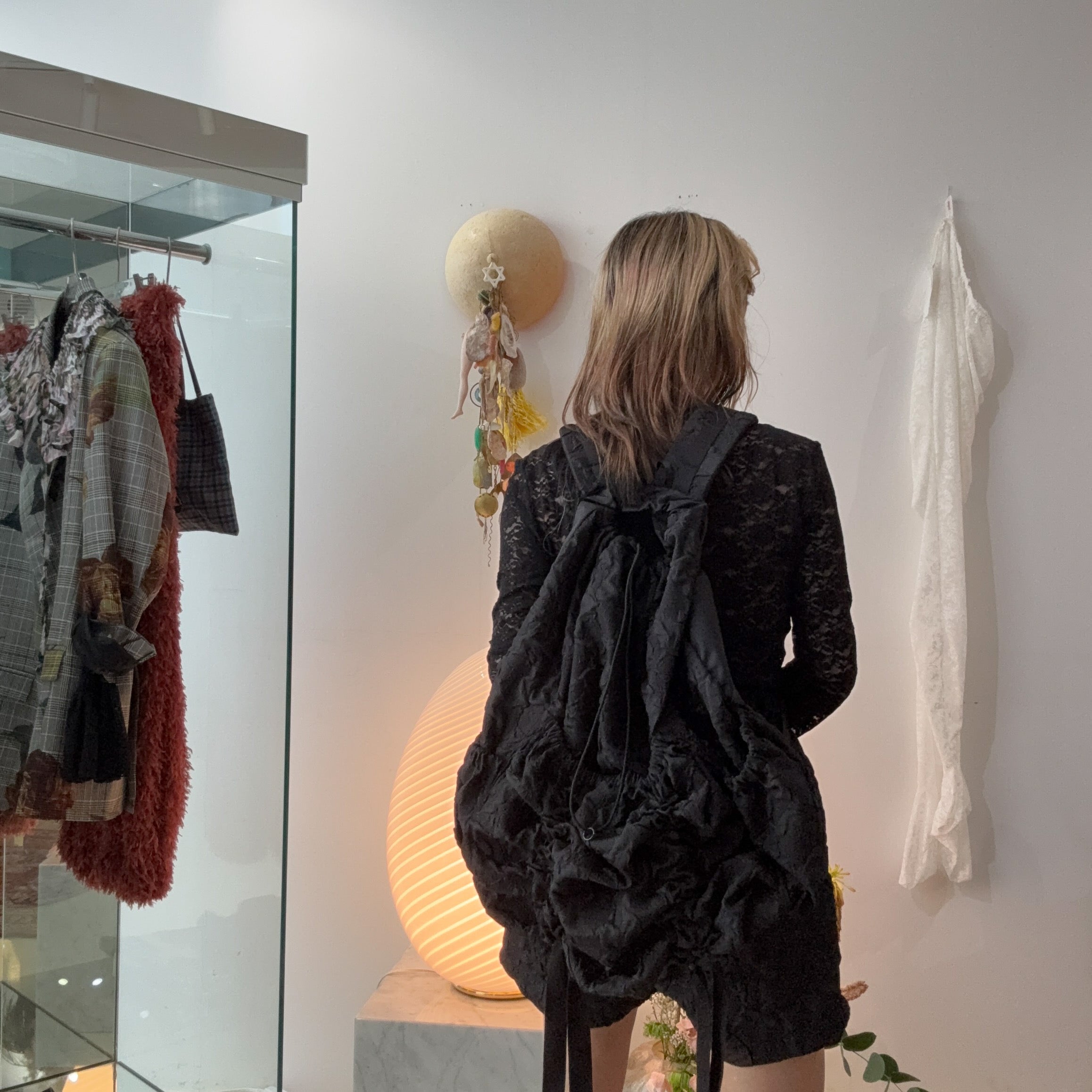 ANIGIG GATHERED BACKPACK JACQUARD – GIGINA