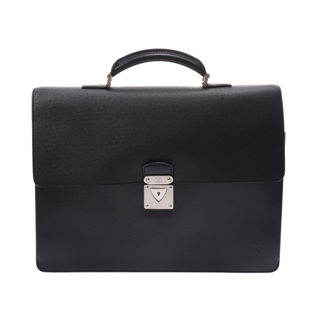 ルイヴィトンロブスト1 14136 アルドワーズ（黒） メンズ レザー