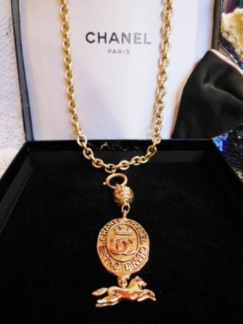 ヴィンテージシャネルCHANEL馬モチーフネックレス | 大阪・阿部野の