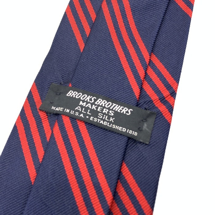 BROOKS BROTHERS ブルックスブラザーズ MAKERS USA製 シルクネクタイ