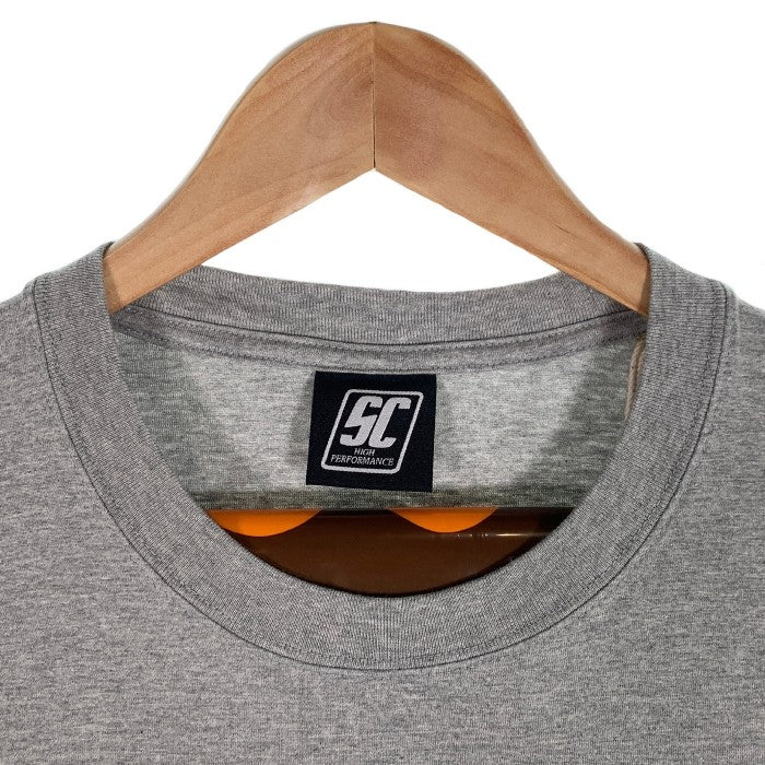 SUBCULTURE サブカルチャー イーグル スカル プリントTシャツ グレー