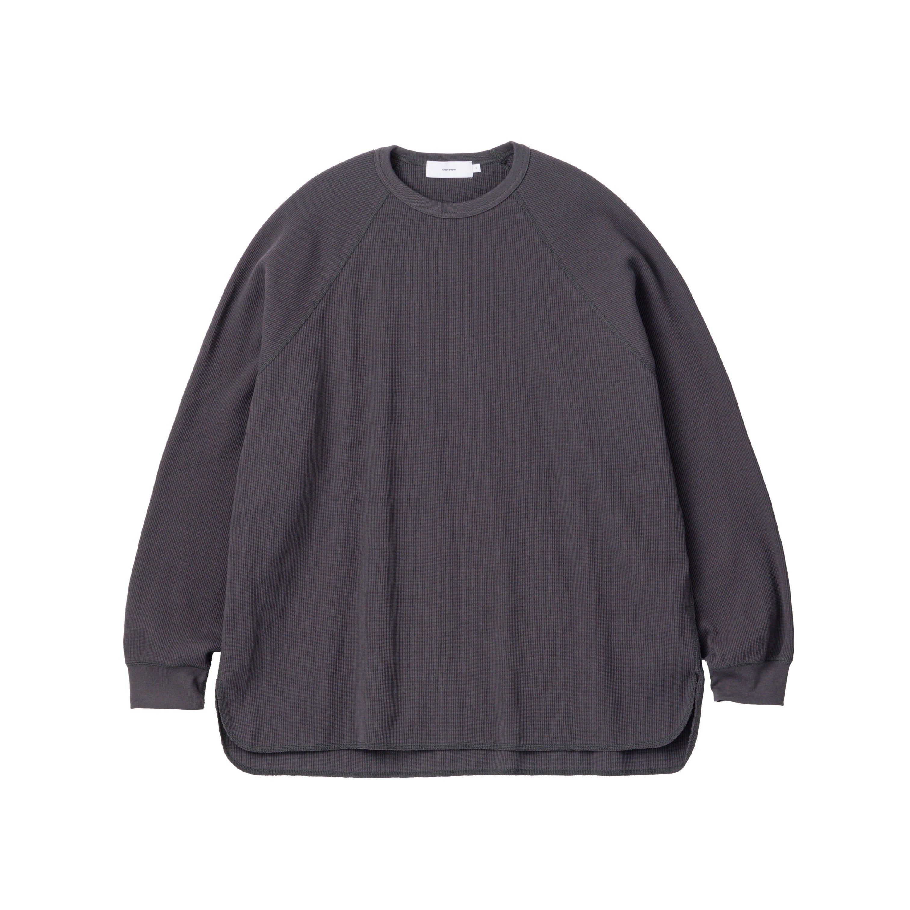 Waffle L/S Crew Neck Tee – Graphpaper KYOTO｜グラフペーパー京都