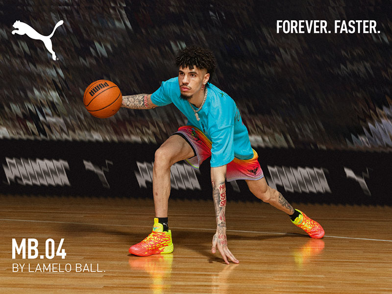 ラメロ・ボール 4作目シグネチャーモデル『PUMA MB.04 1LOVE』が10月25