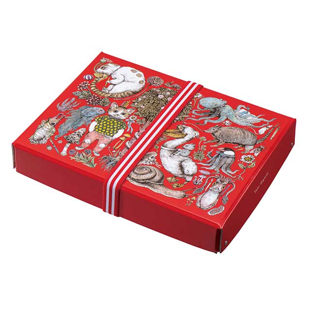 ヒグチユウコxホルベイン2018 おどうぐばこA4 赤 – ボリス雑貨店