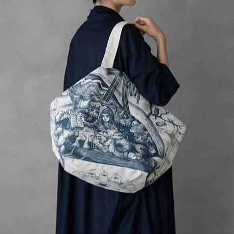 2wayトート はまぐりのうえの音楽家たち – ボリス雑貨店