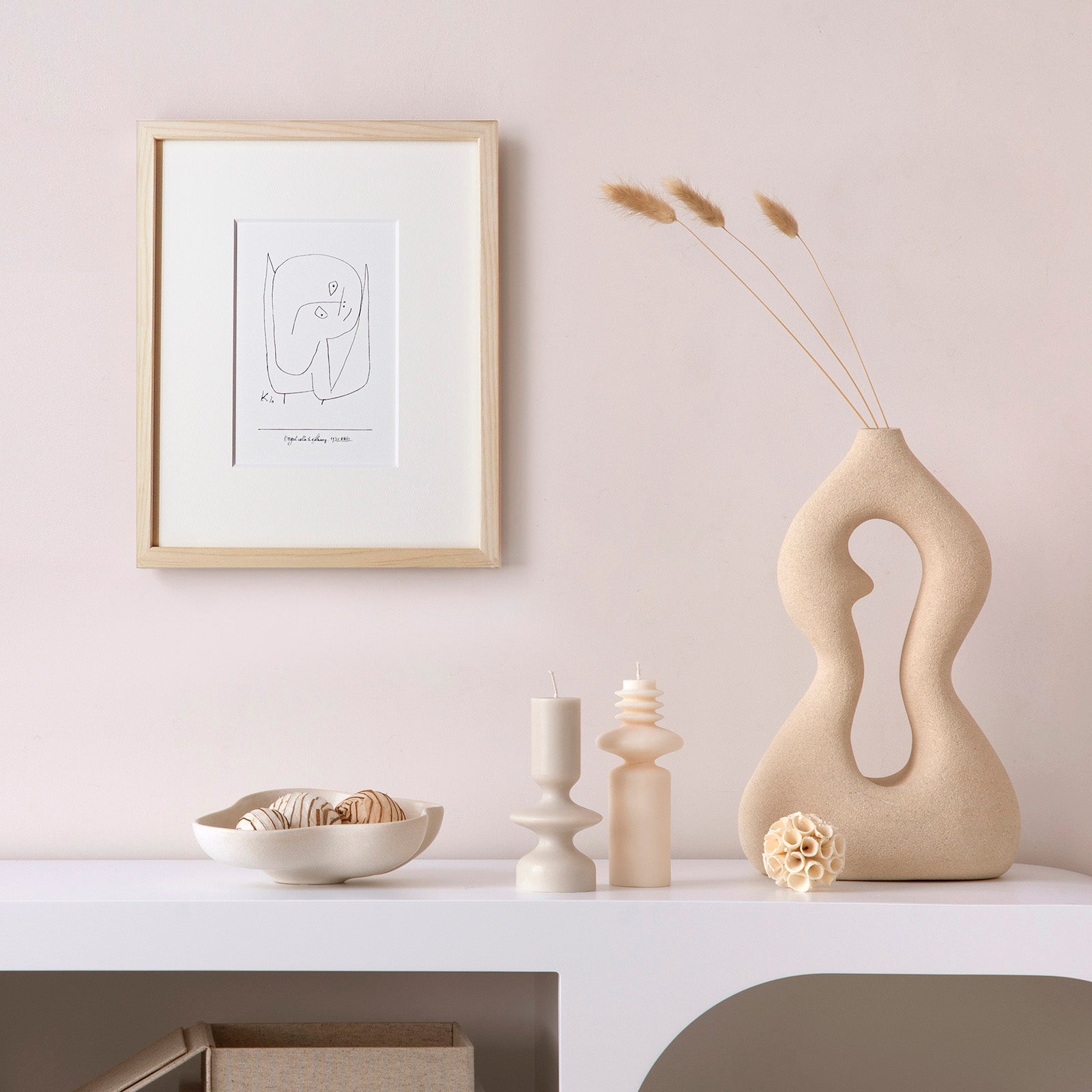 パウル・クレーの天使「希望に満ちた天使」アートポスター｜北欧