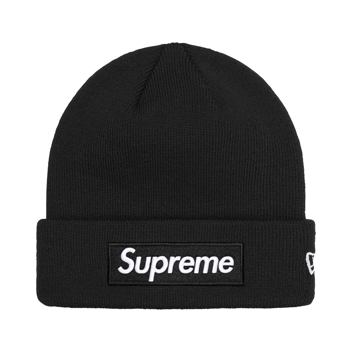 Supreme × New Era - Box Logo Beanie BLACK【FW24-17-0052