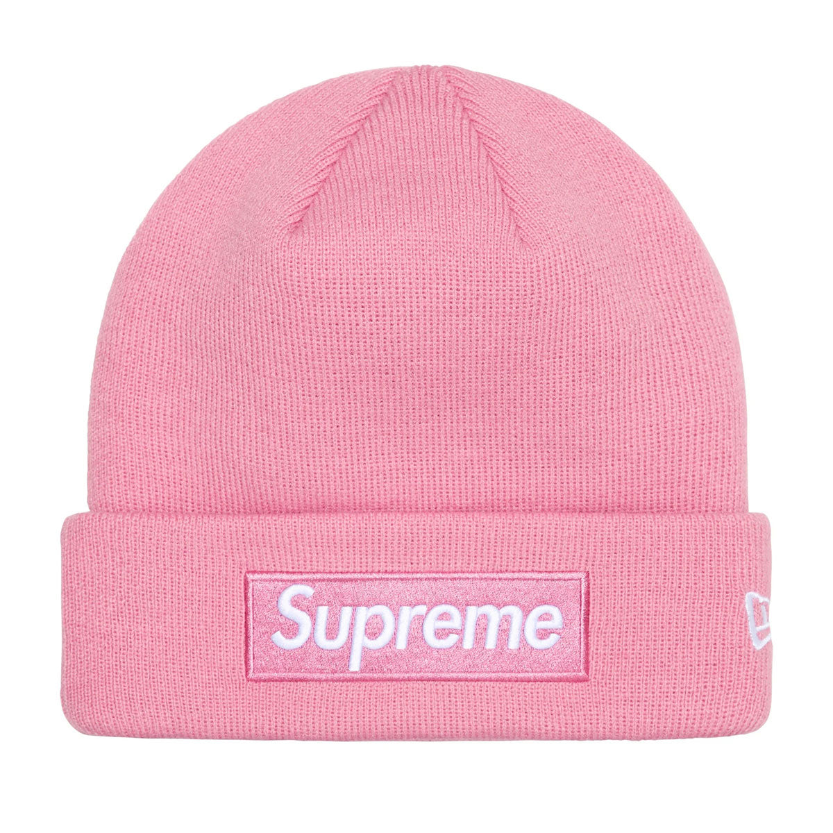 Supreme × New Era - Box Logo Beanie PINK【FW24-17-0053