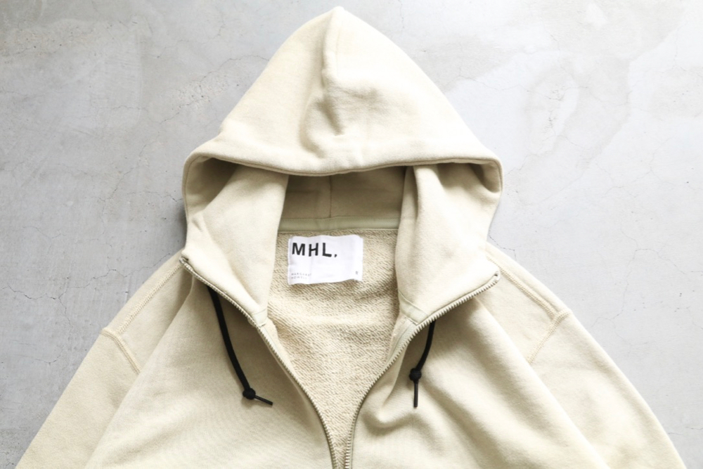 MHL. (エムエイチエル)」と「LOOPWHEELER (ループウィラー)」のコラボ