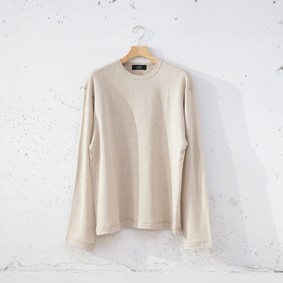 ensou. (エンソウ) / D-shaped Long Sleeve Tee - Harmonia公式通販サイト