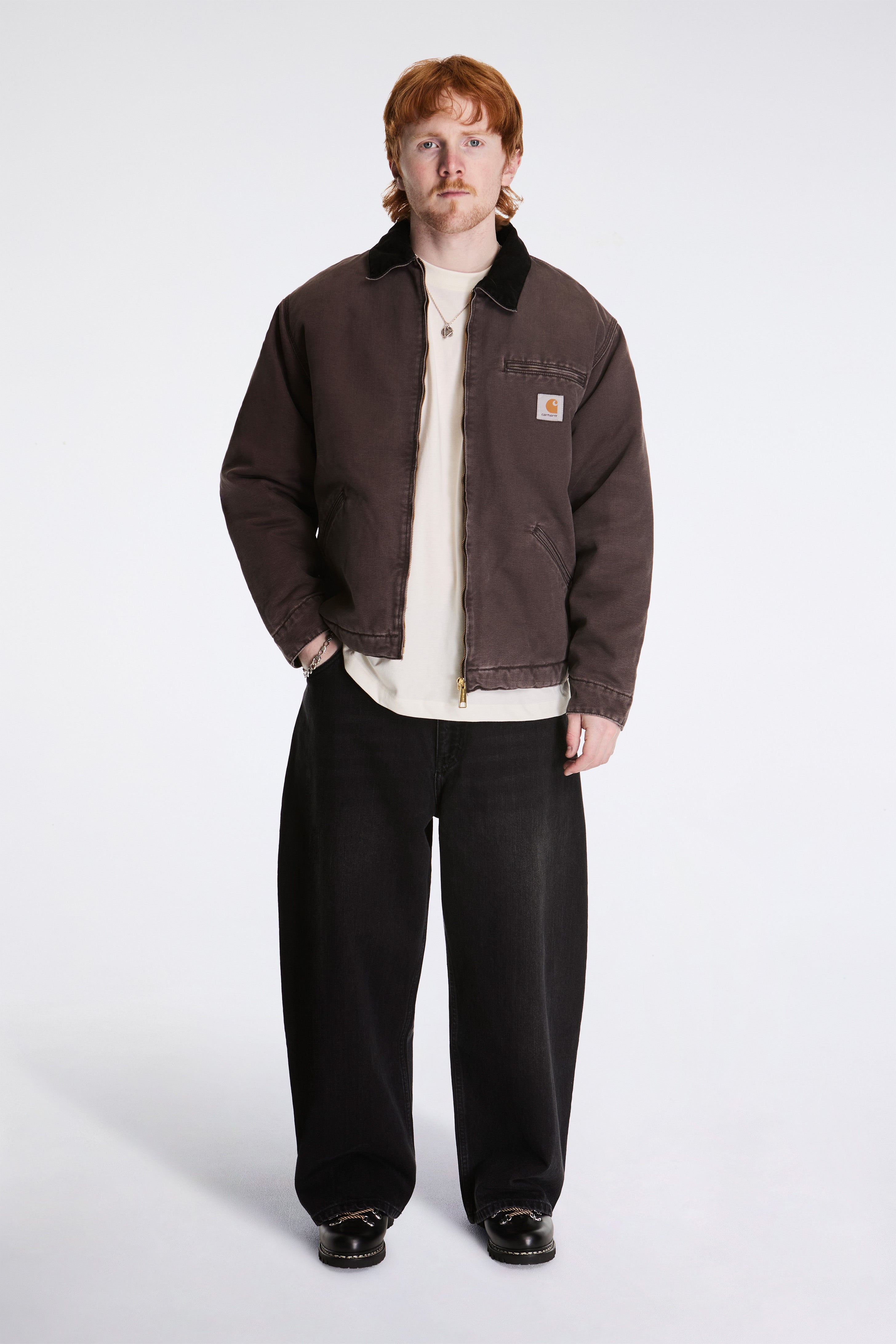 Carhartt WIP OG Detroit Jacket Tobacco/Black