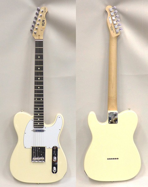 FujigenテレキャスBasic Classic BCTL10ヴィンテージホワイト入荷