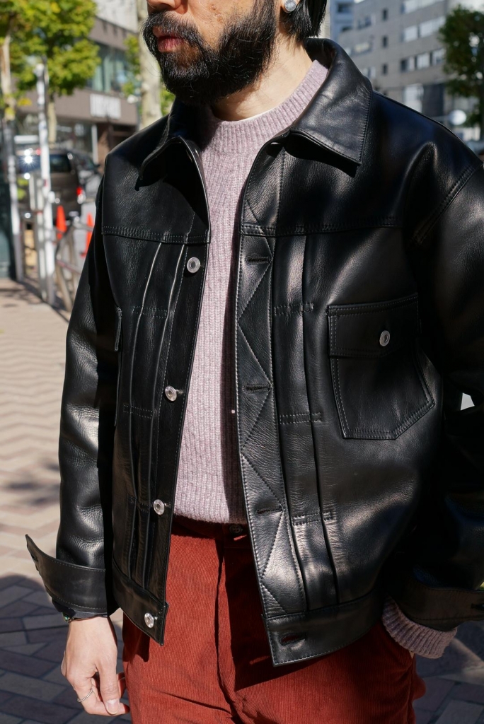 A-1 【FLIGHT LEATHER JACKET】 | Time is on Blog