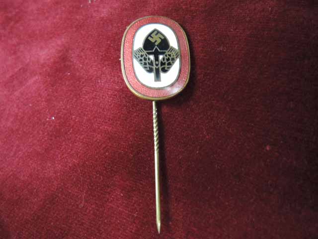 ドイツ国家労働奉仕団勤続章と国家労働奉仕団スティックピン | Chicago
