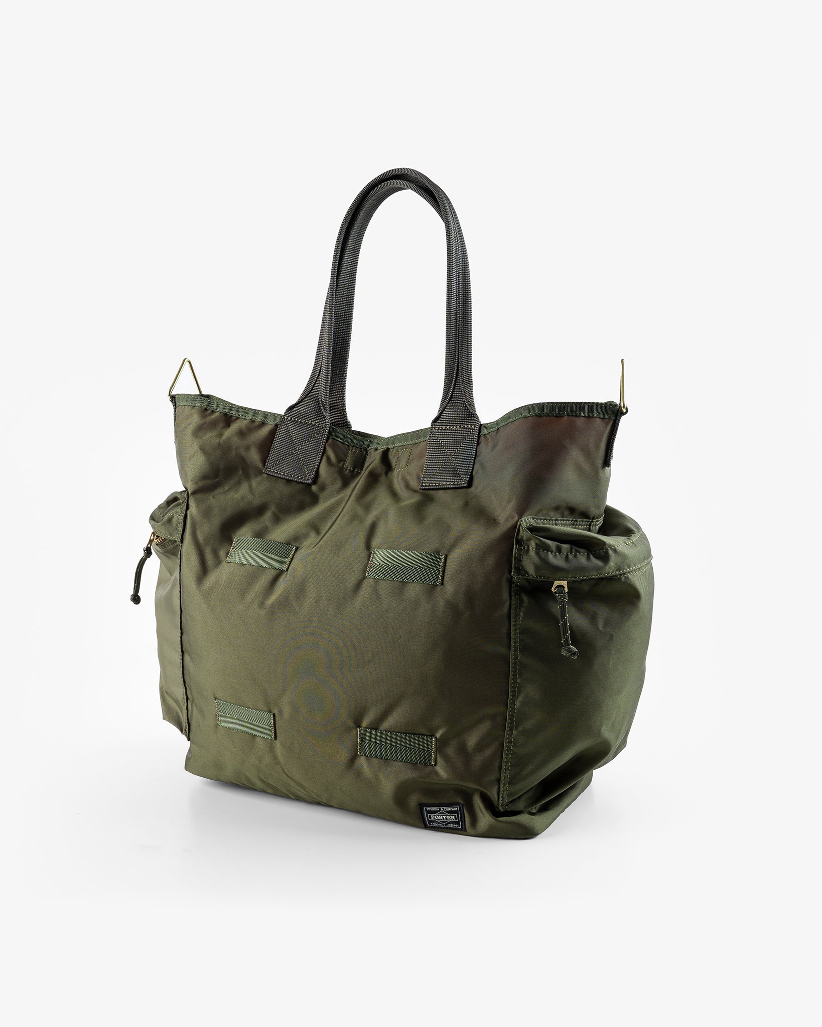 Porter - Yoshida & Co. - Force 2Way Tote Bag - Olive Green – Iron