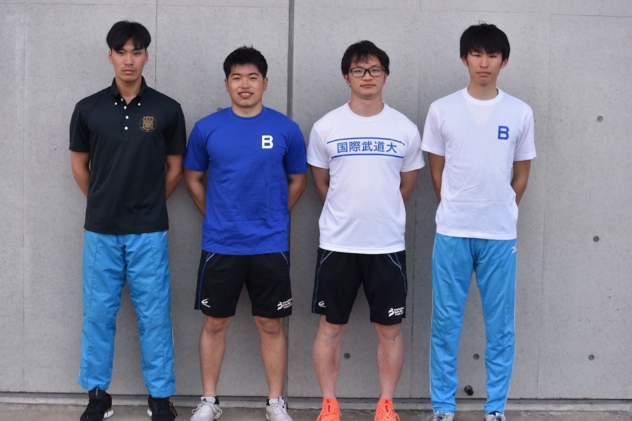 国際武道大学陸上競技部 ジャージ上下