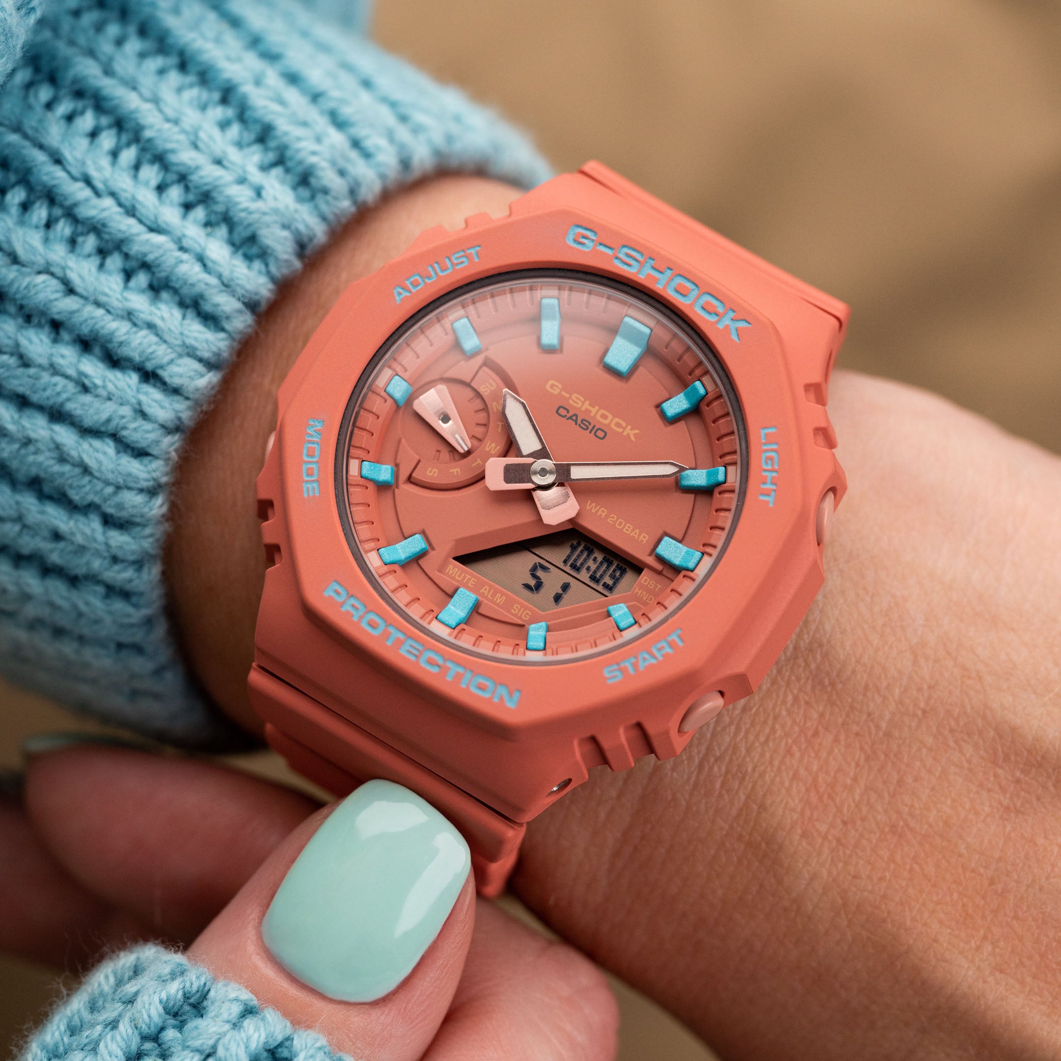 G-Shock CasiOak Mini Coral Reef (カシオークミニ/コーラル） – IFLW