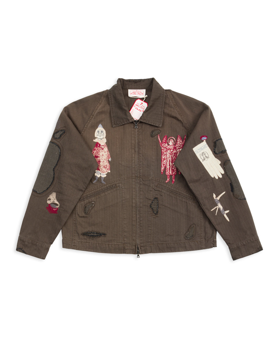 Samuel Zelig Antique Zip Jacket - Black – Standard & Strange