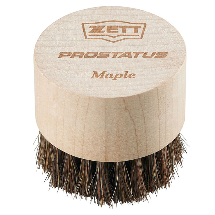 ゼット プロステイタス グラブ用 ブラシ 馬毛 汚れ落とし 艶出し