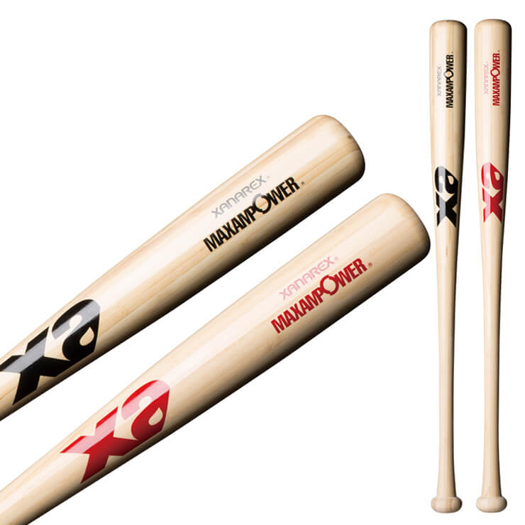 ザナックス 硬式 竹バット 木製バット 83cm 84cm 900g 大人 一般