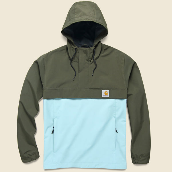Nimbus Two Tone Pullover - Cypress/Soft Aloe