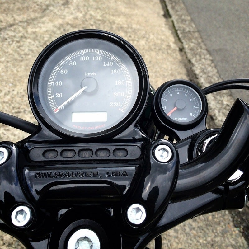 XL1200Xにタコメーター BY ミヤケ | 大阪府豊中市 ハーレー 販売・修理