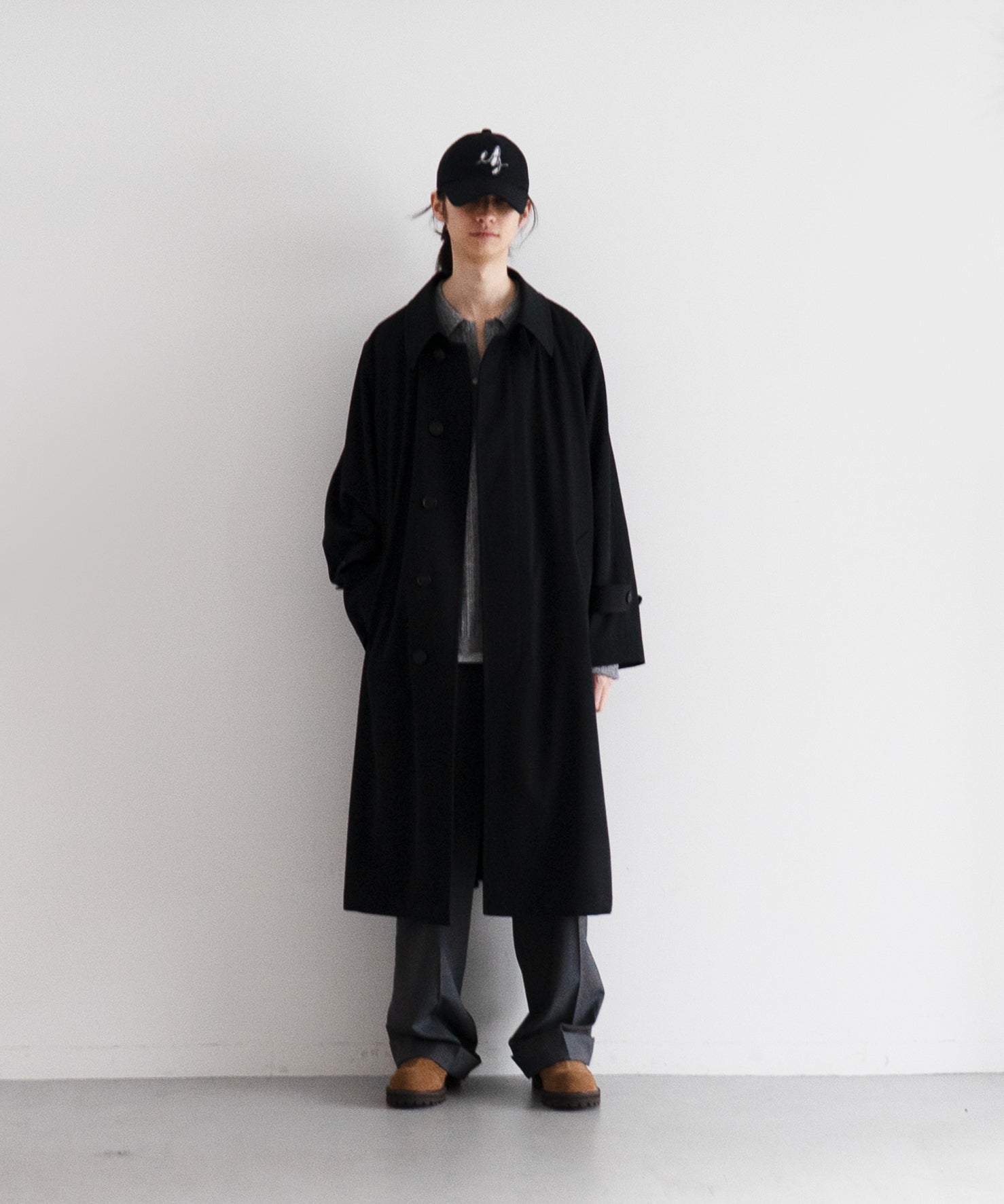 AURALEE【オーラリー】Light wool max gabardine coat 