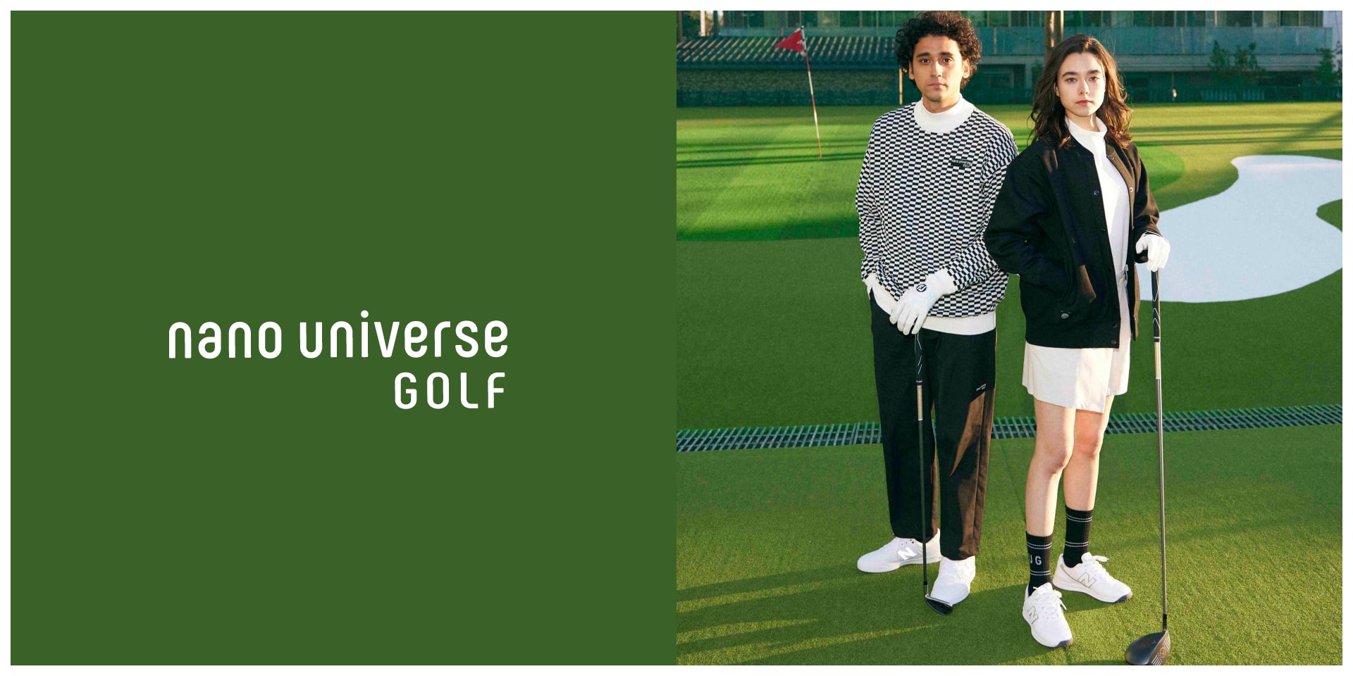 nano universe GOLF 2024 SPRING & SUMMER COLLECTION｜ナノ