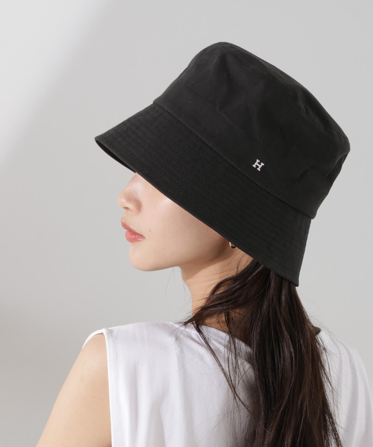 Healthknit / ワンポイント 刺繍 バケットハット