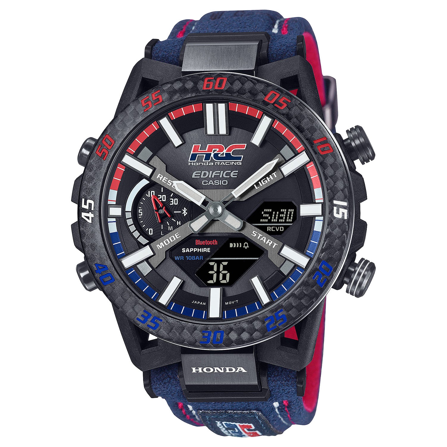 CASIO】EDIFICE Honda Racing コラボレーションモデル/ECB-2000HR-1AJR