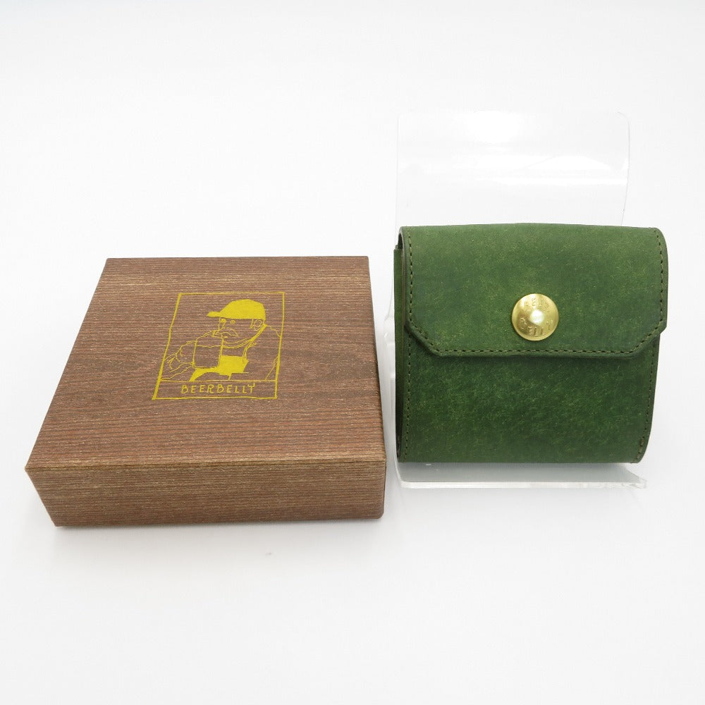 BEERBELLY BEERBELY HATCHBACK ハッチバック コンパクト財布 グリーン