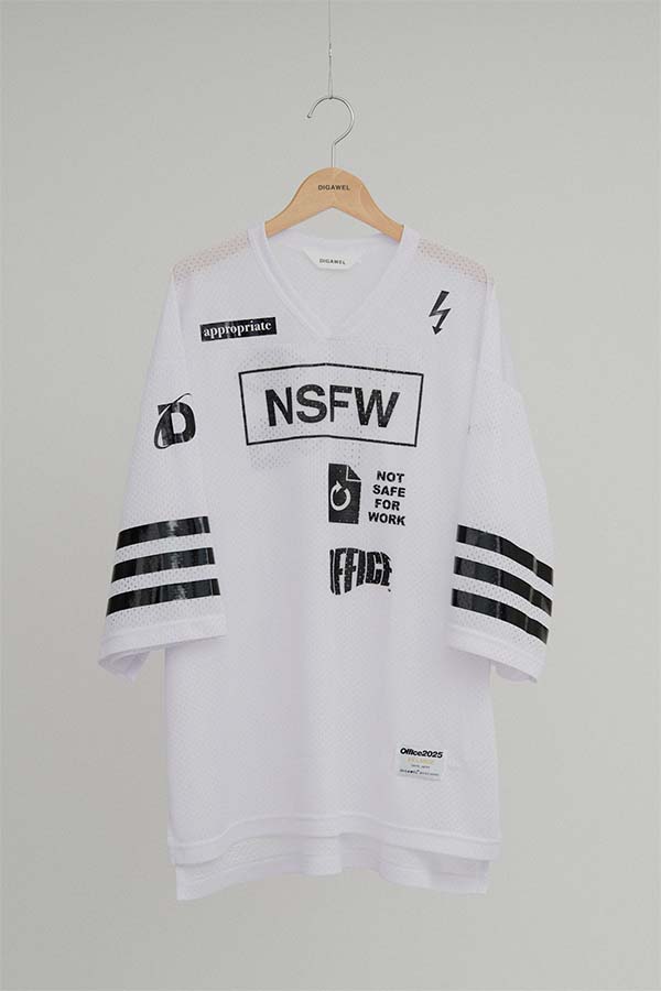 Mesh football T-shirt – DIGAWEL ONLINE STORE