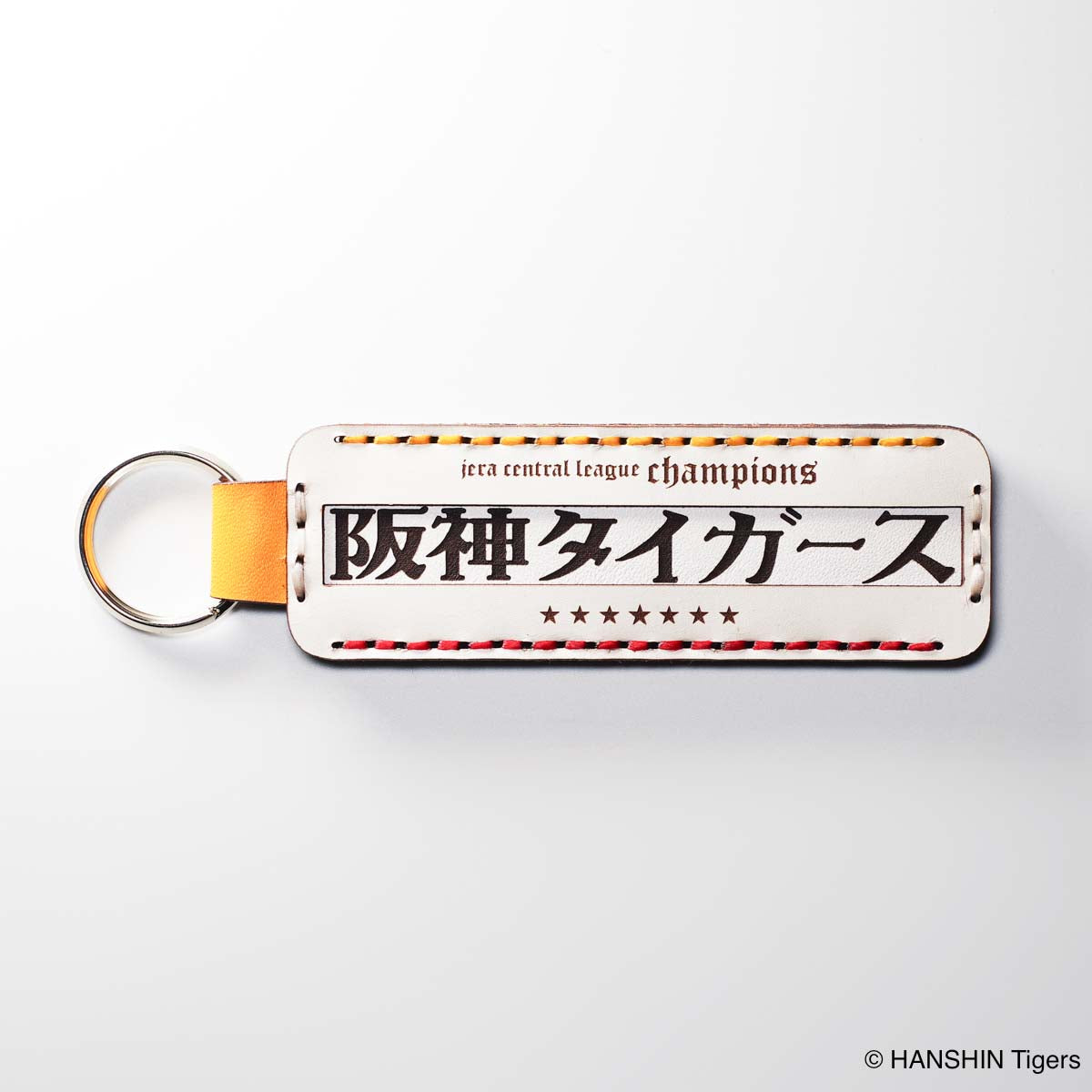 OJAGA DESIGN 阪神タイガース キーホルダー（長四角型）[2025 JERA セ