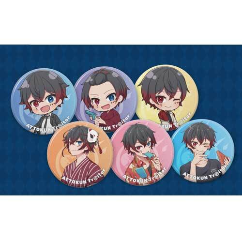 あっとくん 缶バッジ 等身 あっとくん AMPTAK 2nd 等身 缶バッジ あっ