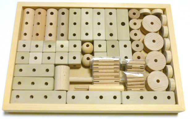 特製 組み木の知育玩具～杉本木工々房～