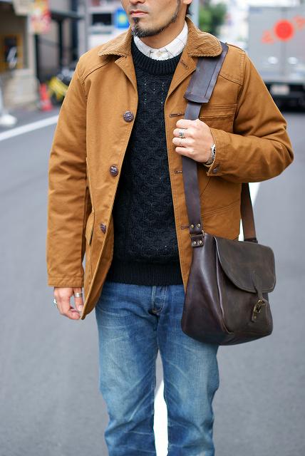 SUGAR CANE (シュガーケーン) 13ozブラウンキャンバス・ハンティング