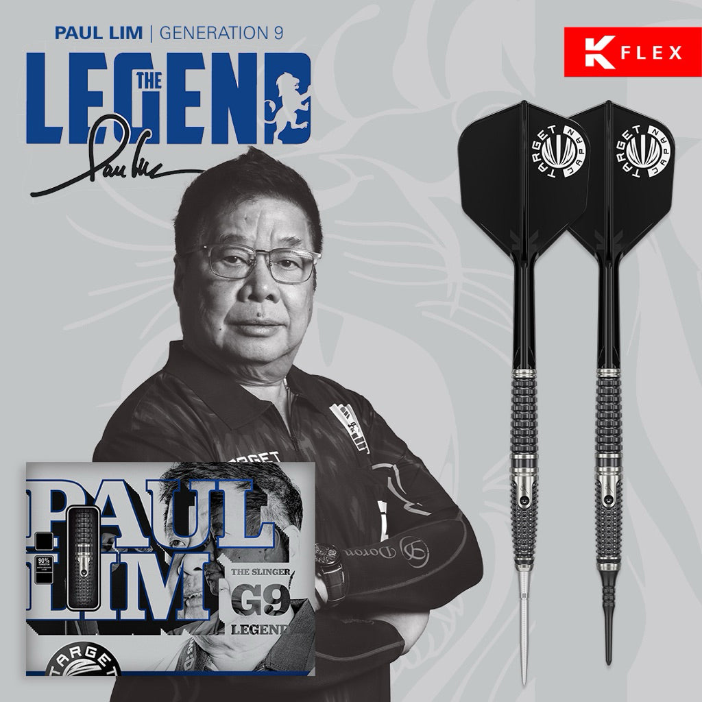 Target Darts • The Legend G9 • Paul Lim • 20g • SGDARTS – SGDARTS