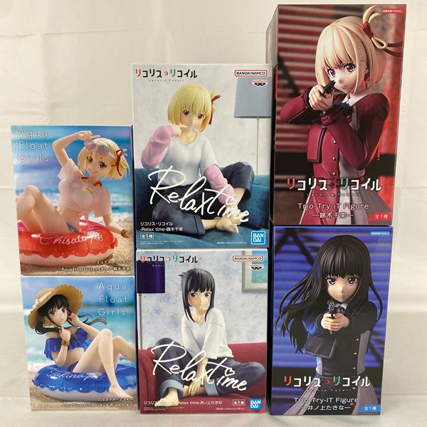 中古】【未開封】【セット】「リコリス・リコイル」プライズフィギュア