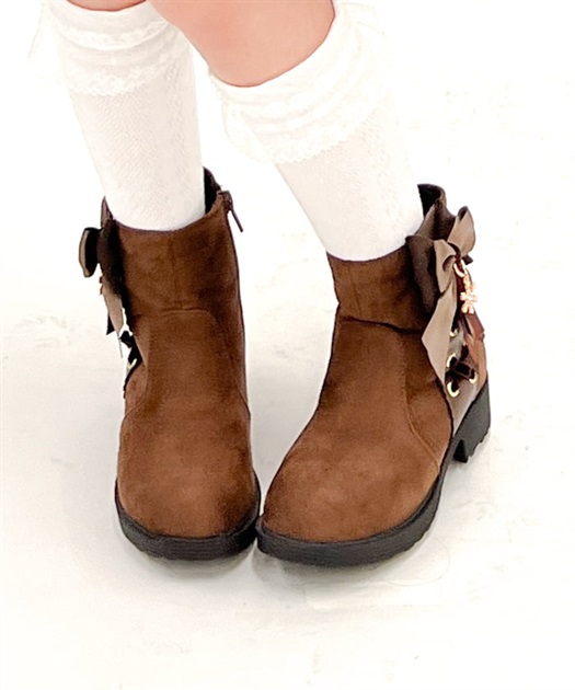 kidsスノーチャームリボンブーツ | axes femme online shop -outlet-