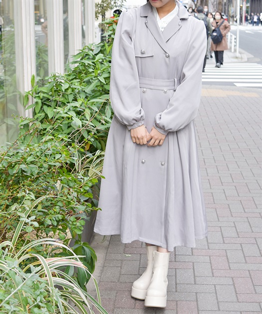 フード付トレンチコート | axes femme online shop