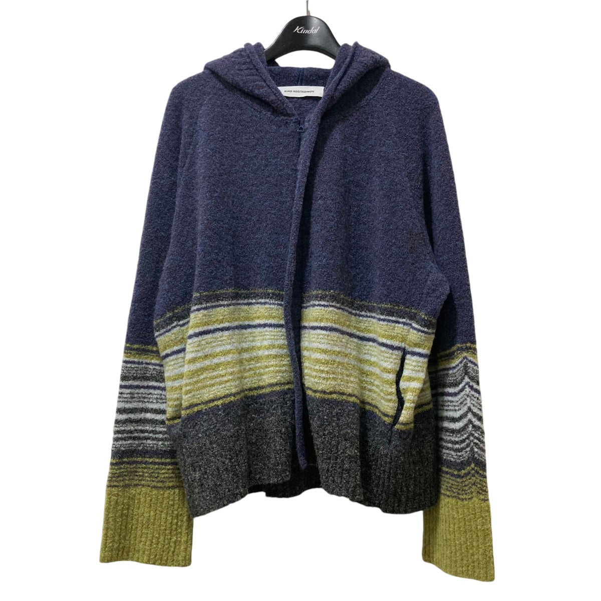 Kiko Kostadinov(キココスタディノフ) KETRA HOODIE ジップニット