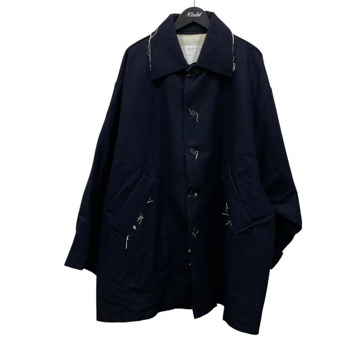 CAMIEL FORTGENS(カミエルフォートへンス) コート ネイビー サイズ M