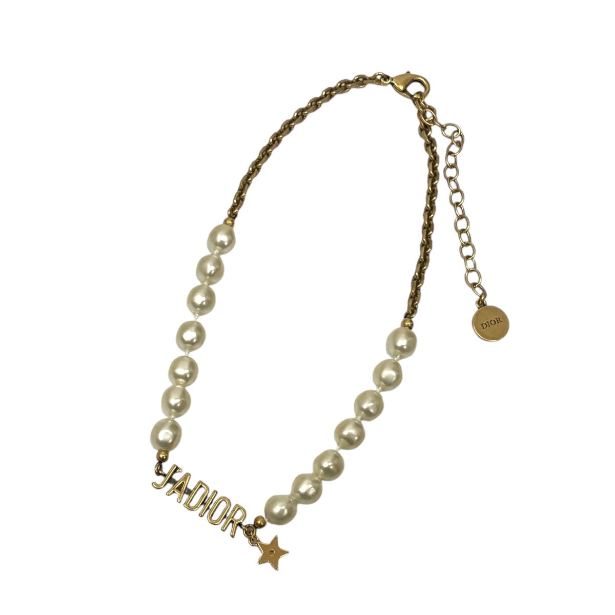 DIOR(ディオール) JA'DIOR パールネックレス ゴールド｜【公式