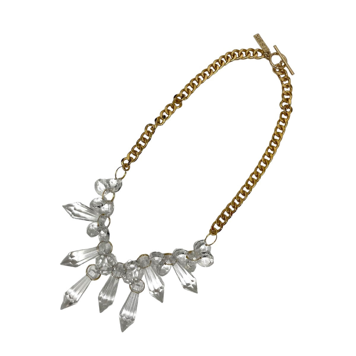 LES SIX(レシス) クリスタル ネックレス ゴールド｜【公式】カインド