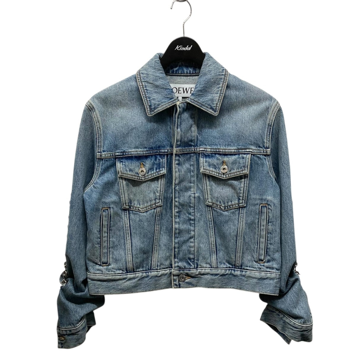 LOEWE(ロエベ) チェーンデニムジャケットデニムジャケットS359Y50X51