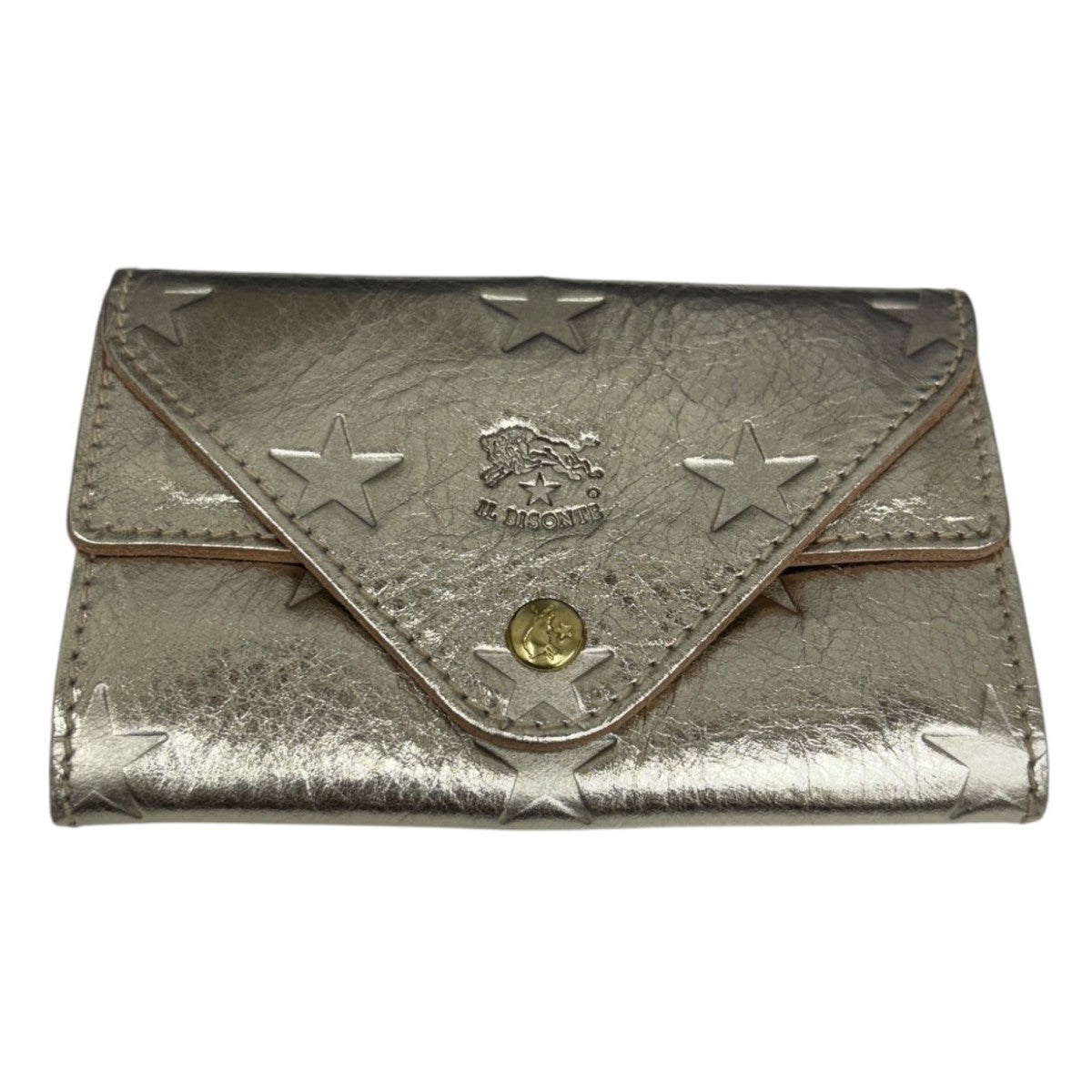 IL BISONTE(イルビゾンテ) 日本限定品カードケース ゴールド｜【公式