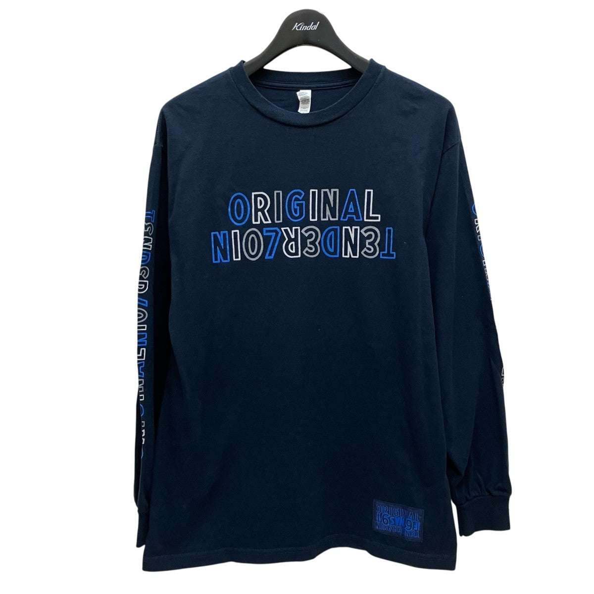 TENDERLOIN(テンダーロイン) ロングスリーブTシャツ ネイビー サイズ M