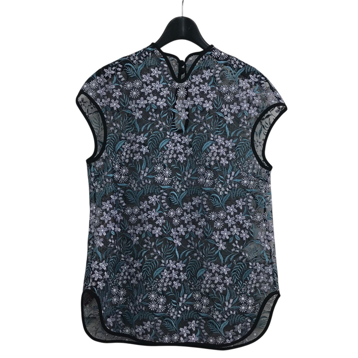 mame kurogouchi(マメクロゴウチ) 25SS「Floral Lace French Sleeve