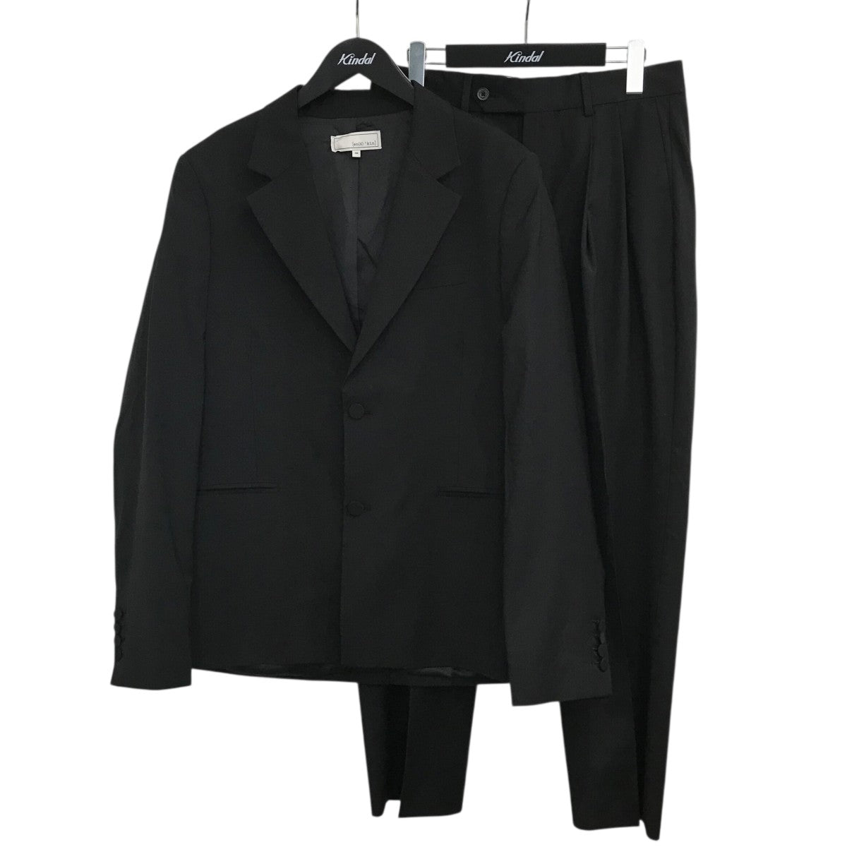 KITH(キス) 24AWトロピカルウールセットアップ ブラック サイズ 46/46