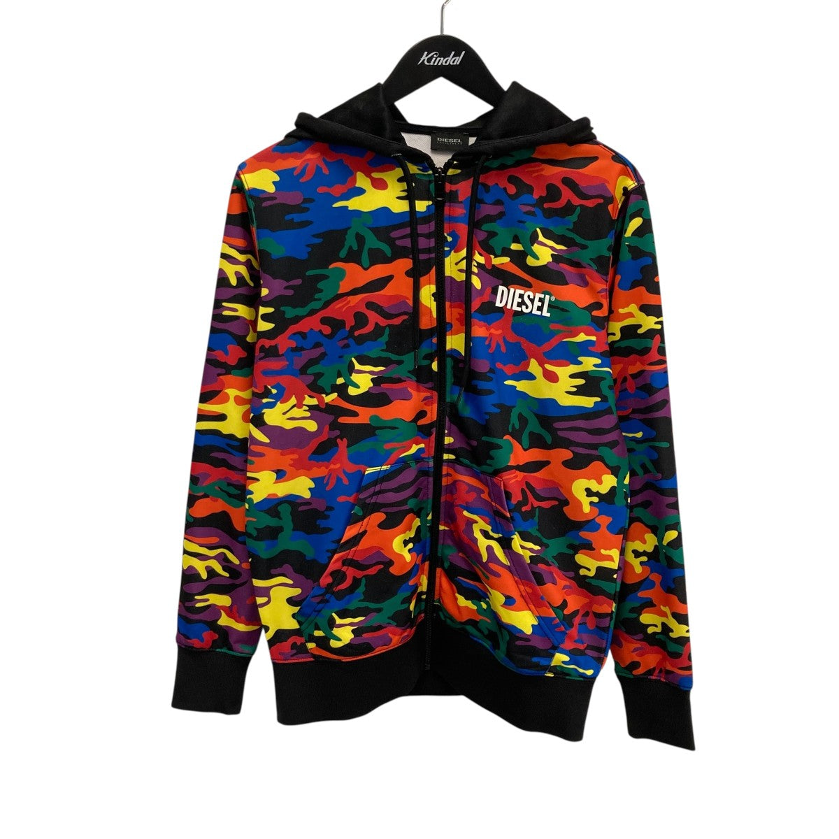 DIESEL(ディーゼル) 迷彩ジップパーカーA02424-0LBBN A02424-0LBBN